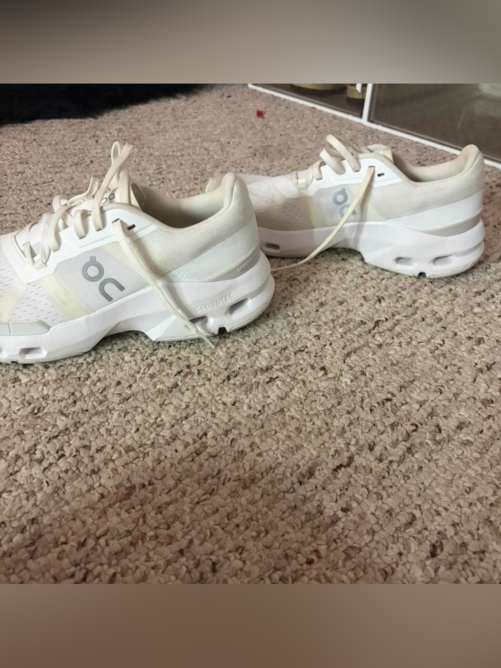 On Running Women's White Cloudpulse Running Shoes